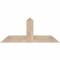 Ekena Millwork Portland Smooth Timber Gable Bracket, Douglas Fir, 48"W x 20"H x 5 1/2"D x 5 1/2"F, 10/12 Pitch GBW048X20X0606POR00SDF - alternate 1